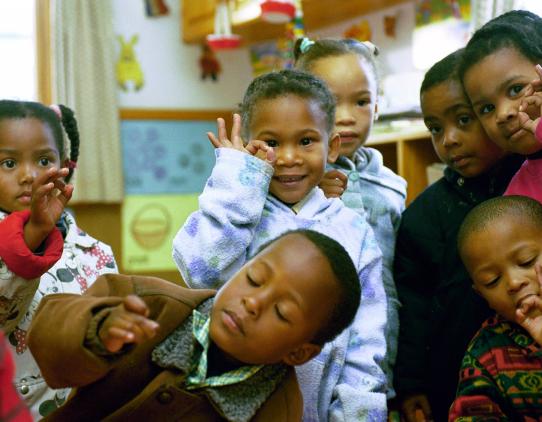 Chidren at a daycare