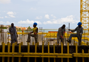 Photo of construction workers